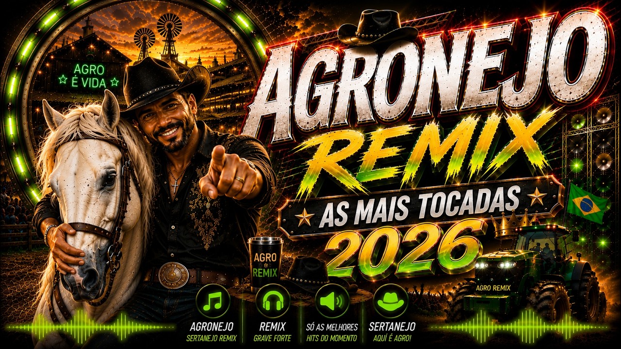 💣 AGRONEJO REMIX 2026 🔊 O Grave que Viralizou | As Mais Tocadas e Sertanejo Remix 2026