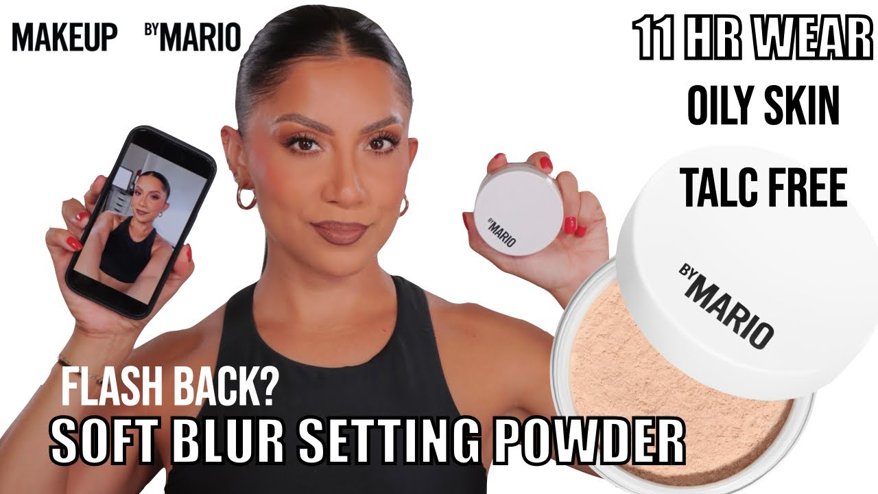 Good on Oily Skin? MAKEUP BY MARIO SURREALSKIN TALC-FREE SOFT BLUR SETTING POWDER +11HR WEAR | MJ