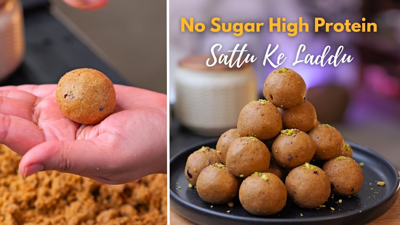 Winter Special PROTEIN LADDU for Skin Glow, Hair Strength & Immunity | Healthy Laddu Recipe #ladduu