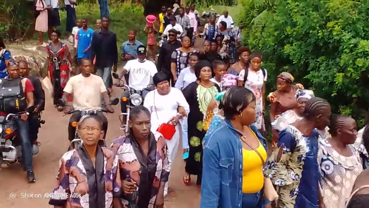 En route vers le cimetière 