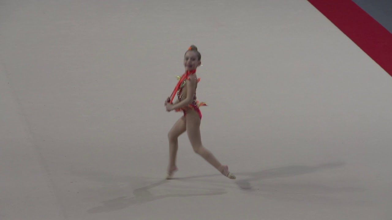 Nohara González, campeona Copa Base individual prebenjamin, Club San Fernando (MAD) Pamplona 2019