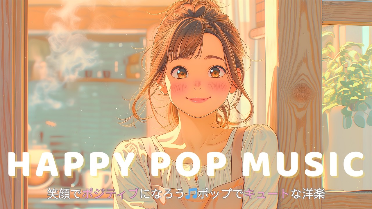 【春カフェ☕作業用BGM】部屋でかけ流したい🌿ふわっとやさしい気持ちになる洋楽プレイリスト🎧｜Happy Chill Pop｜作業用BGM・朝BGM
