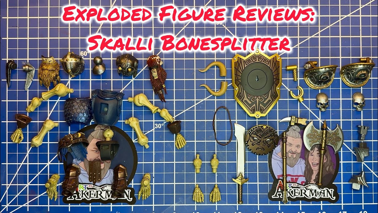 Exploded Figure Review: Mythic Legions Skalli Bonesplitter