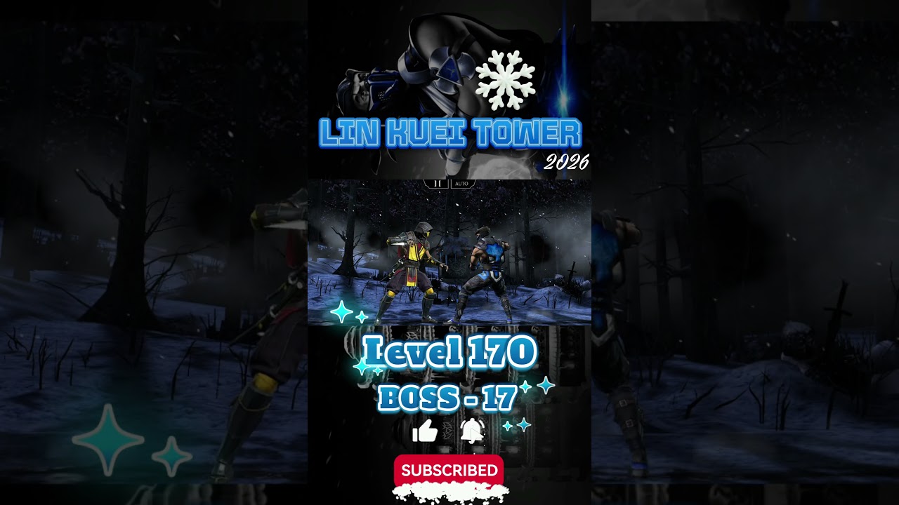 Mortal Kombat Mobile 2026 | LIN KUEI Tower Season 2019 | Tower Level 170 | Boss 17 