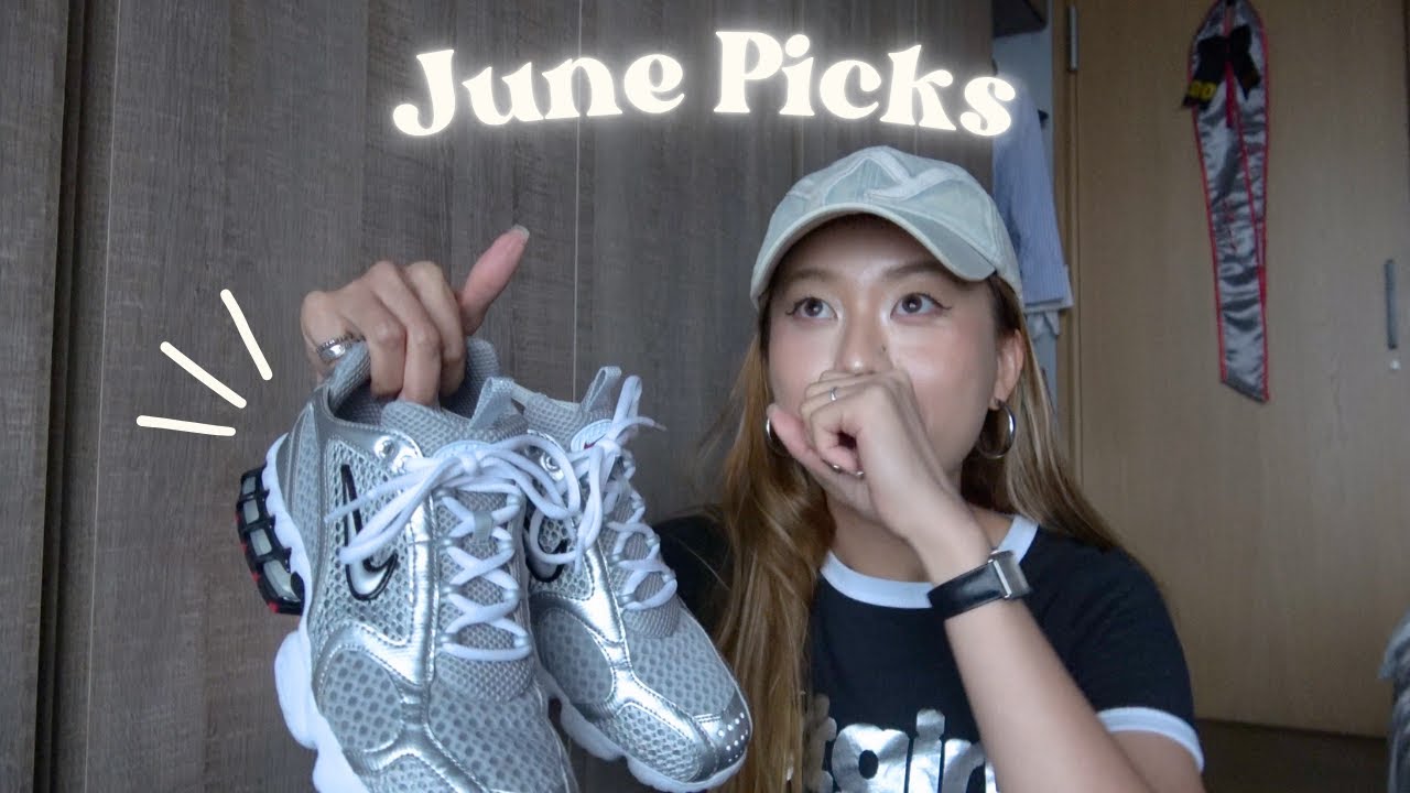 6月娜麼會挑💘竟然買到讓我願意連穿五天的鞋✨Stussy/Openyy帽子分享、日本必買平價飾品！