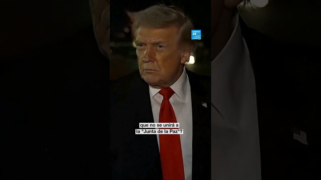Donald Trump invita a líderes mundiales a la "Junta de Paz"... • FRANCE 24 Español