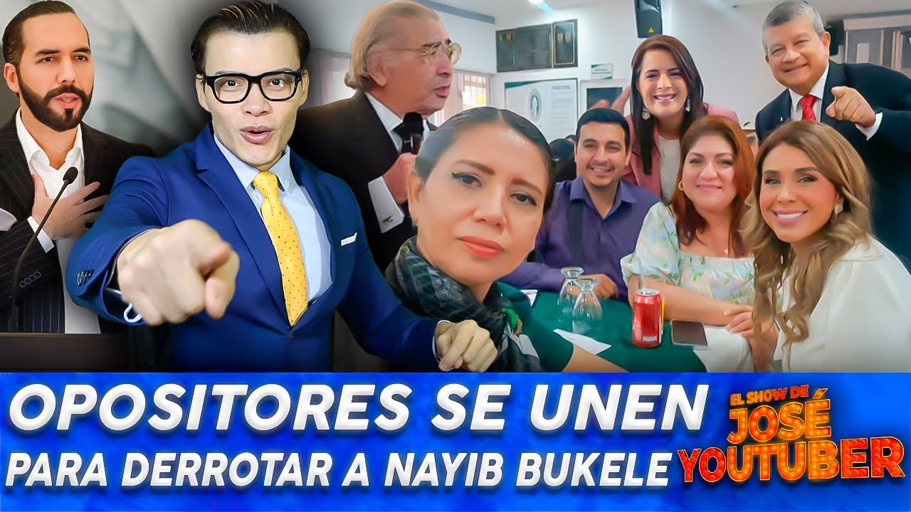 ¡SE JUNTÓ LA ALIANZA NACIONAL OPOSITORA (A.N.O) PARA DERROTAR A BUKELE!