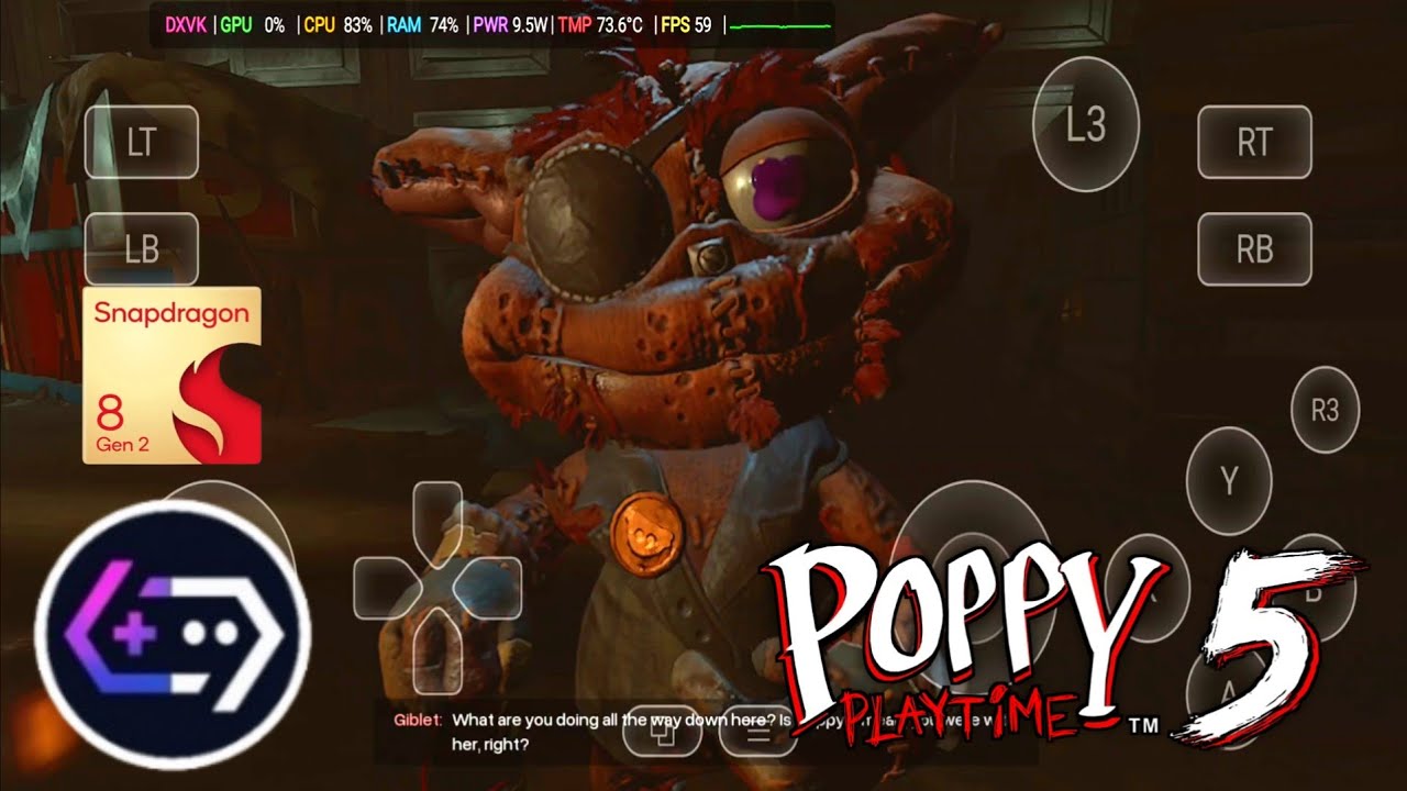 Poppy Playtime Chapter 5 | GameHub Lite Antutu 5.3.5 | SD 8 Gen 2 | Windows Emulator 