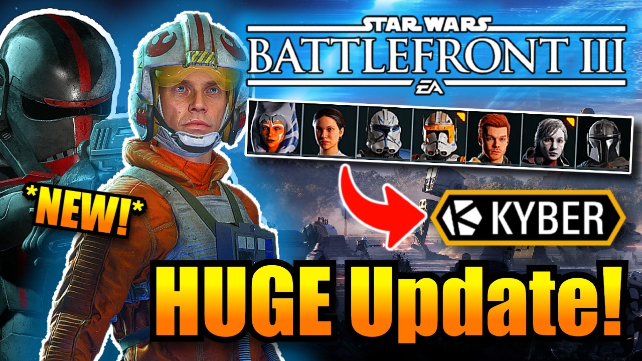 Обновление мода Battlefront 3! | *Новый* режим «GUN GAME», руководство по установке Kyber и много...