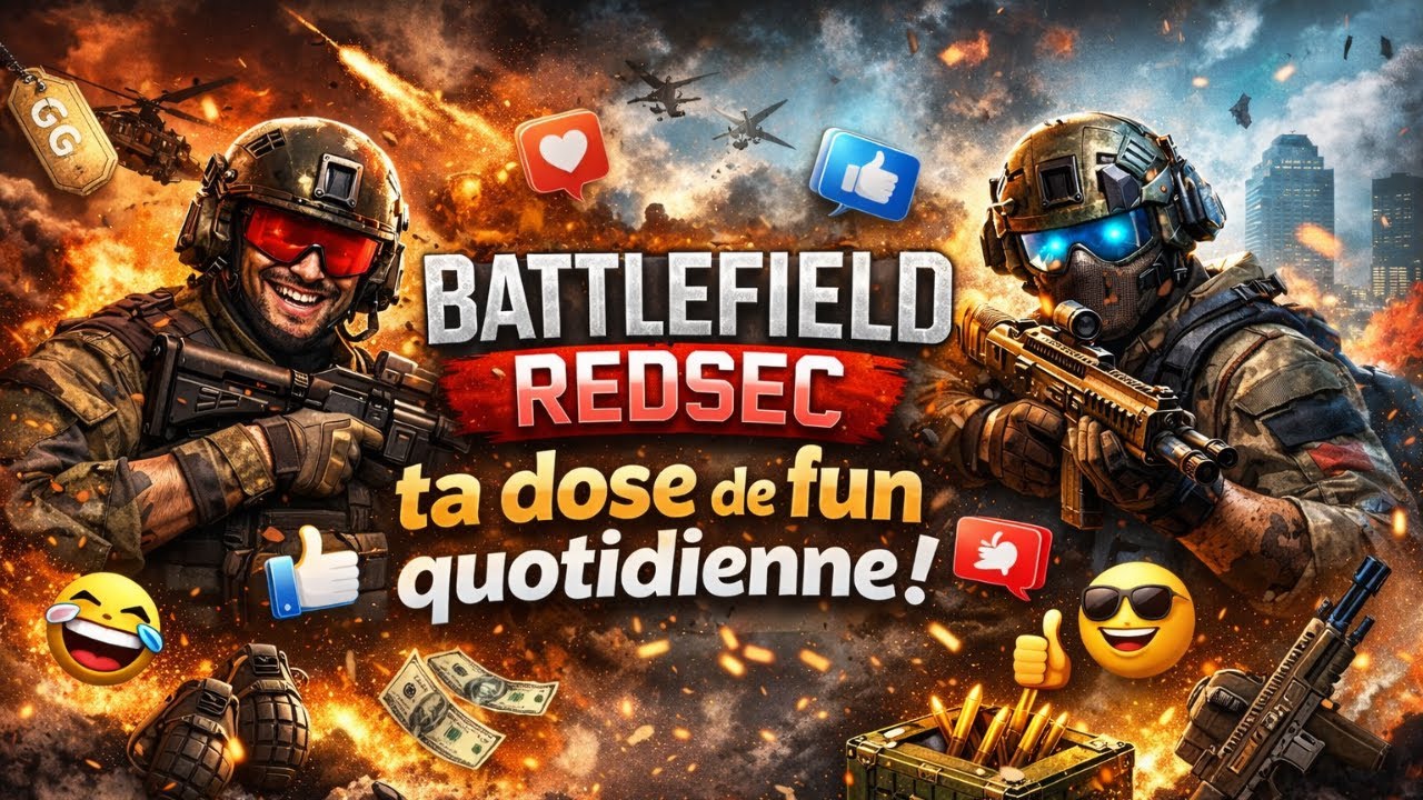 20h LIVE Battlefield Redsec – ta dose de fun quotidienne !