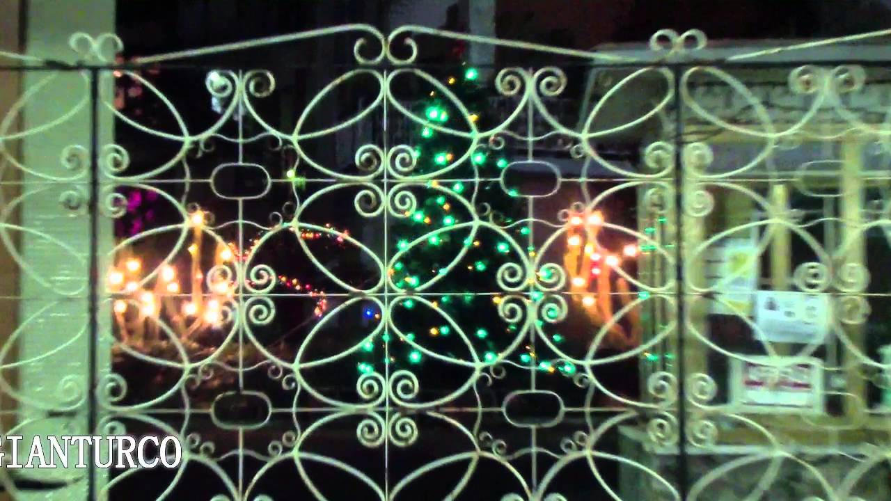luminarie natalizie a Portici