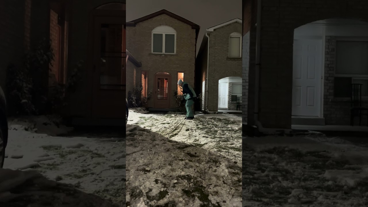 Switch Front Pop Shuv &bull; New Years Snowskating #shorts