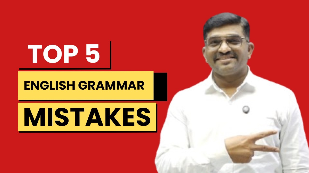 Top 5 English Grammar Mistakes in Simple Present Tense PYQ BASED BY PRADIP WARADE