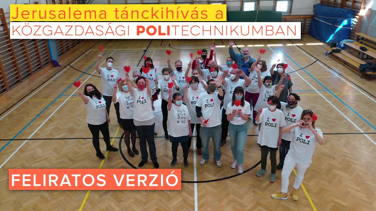 Jerusalema tánckihívás a Közgazdasági Politechnikumban