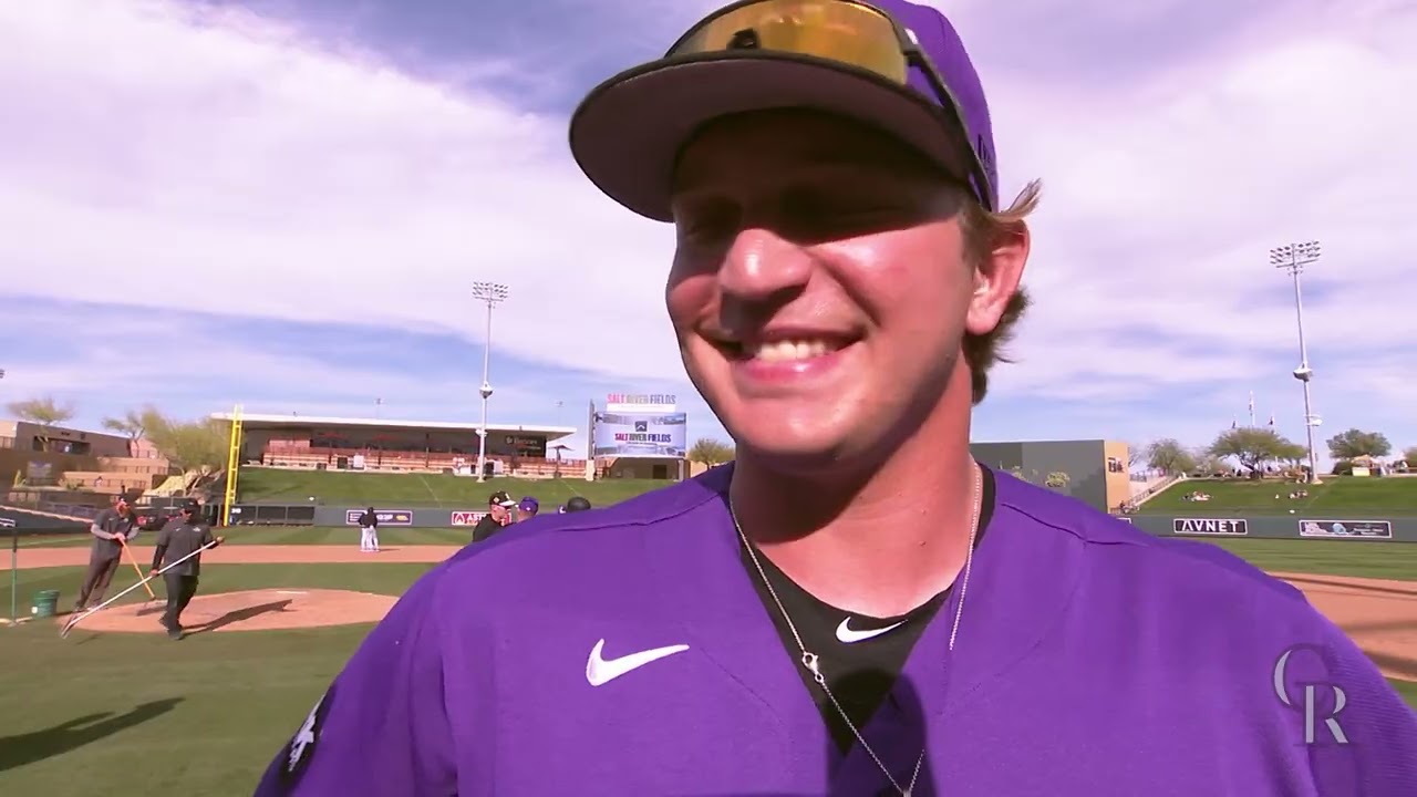 Zac Veen Postgame Comments (2/23/26) — Video courtesy of the Colorado Rockies