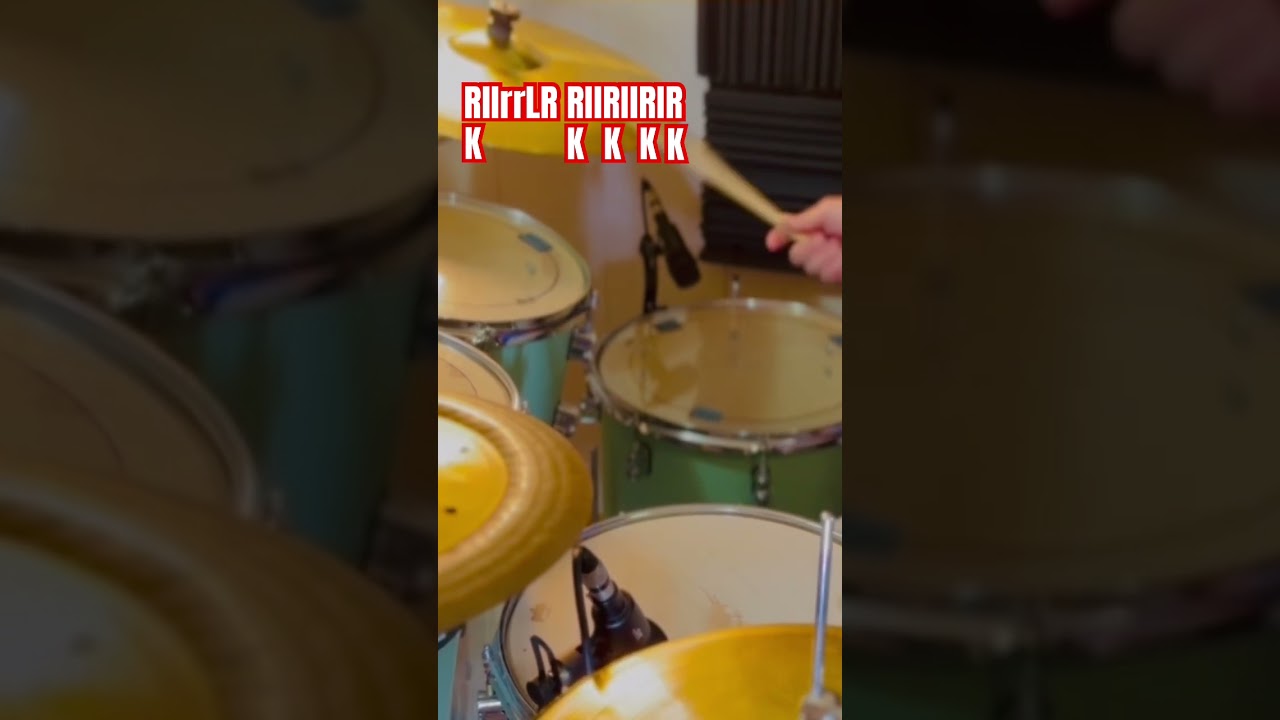 #shorts #shortvideo #drumlessons #drumpattern #drums #instadrums #youtubeshorts