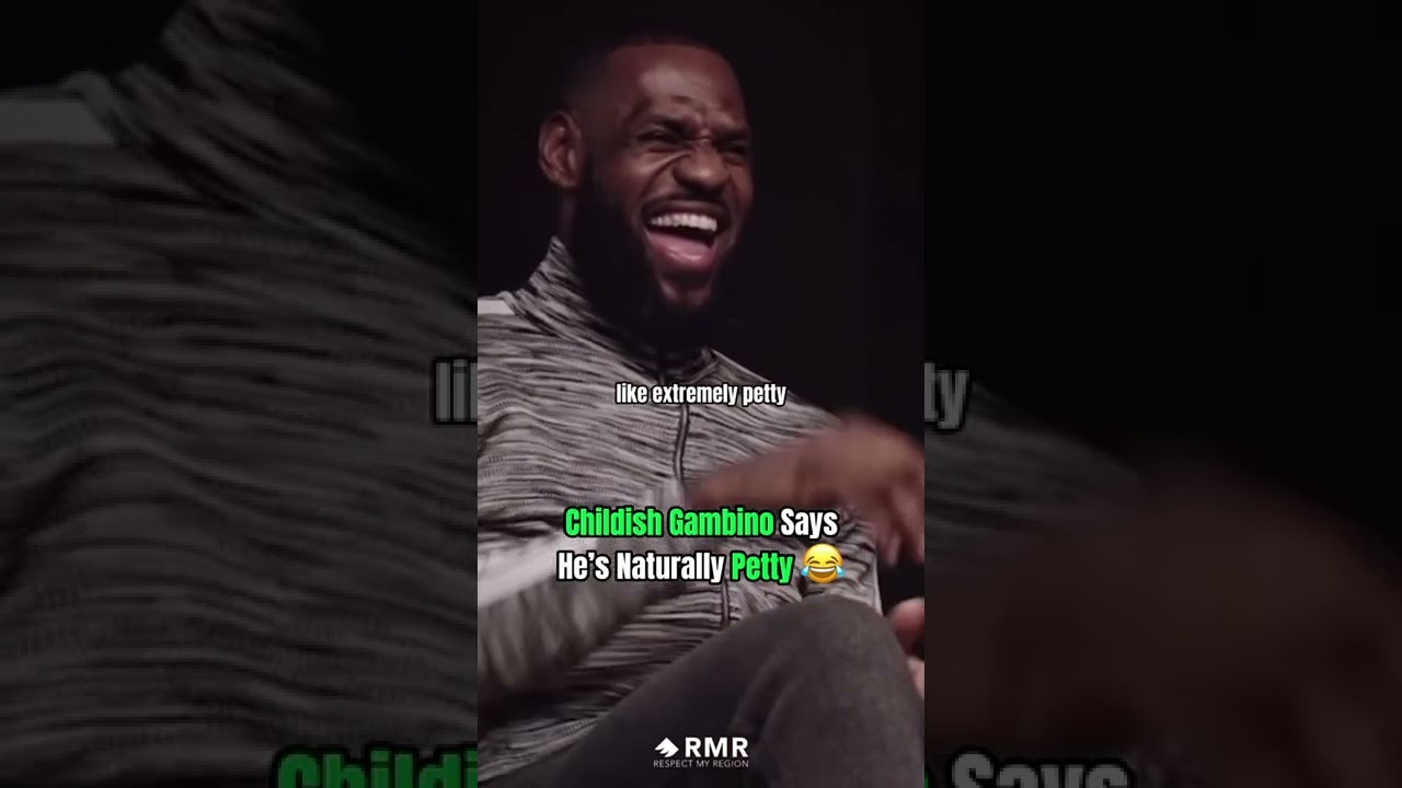 Childish Gambino Says He’s Naturally Petty Af 😂 