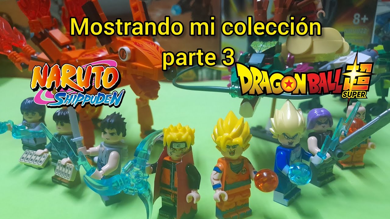 Mostrando mi colección de legos bootleg parte 3, dragonball y naruto 2026