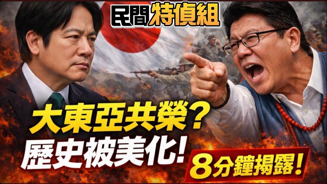 賴講大東亞共榮圈遭狠打臉！謝龍介8分鐘揭露親身遭遇【#民間特偵組 242-1】 @民間特偵組PeopleJustice