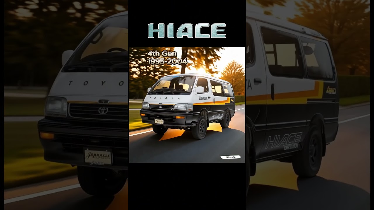 Toyota HiAce Evolution (1967&ndash;2025)