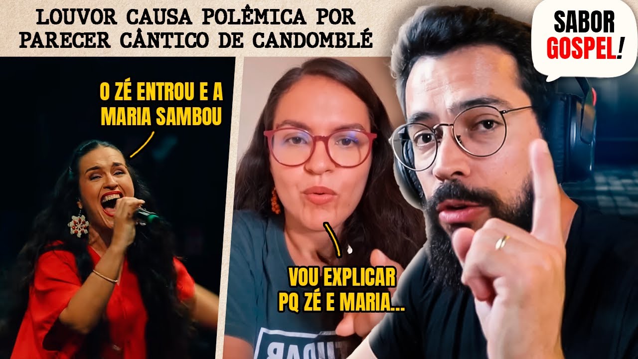 LOUVOR SABOR MACUMBA CAUSA POLÊMICA! 
