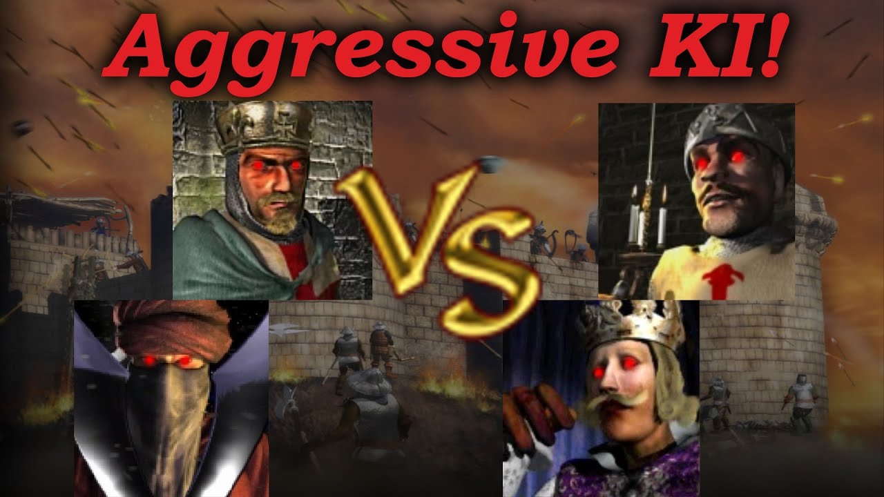 Richard + Wazir vs Sheriff + Philipp | Aggressive KI | KI Kämpfe (German)