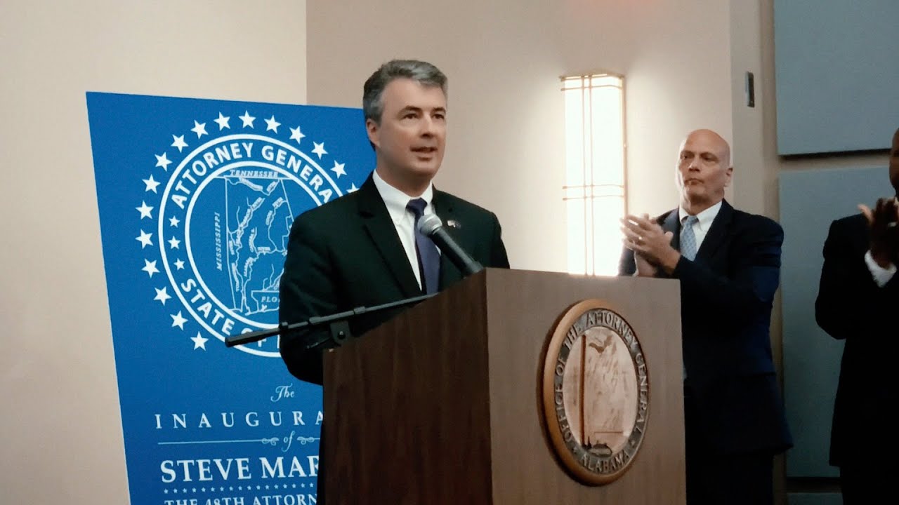 Attorney General Steve Marshall, Remarks at Attorney General’s Inaugural Reception (Jan. 14, 2019)