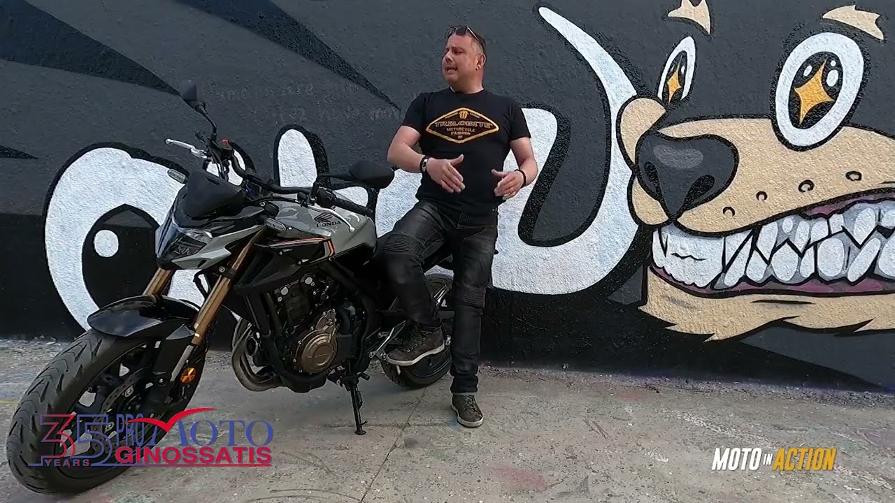 HONDA CB500F Test Ride Review Moto in Action