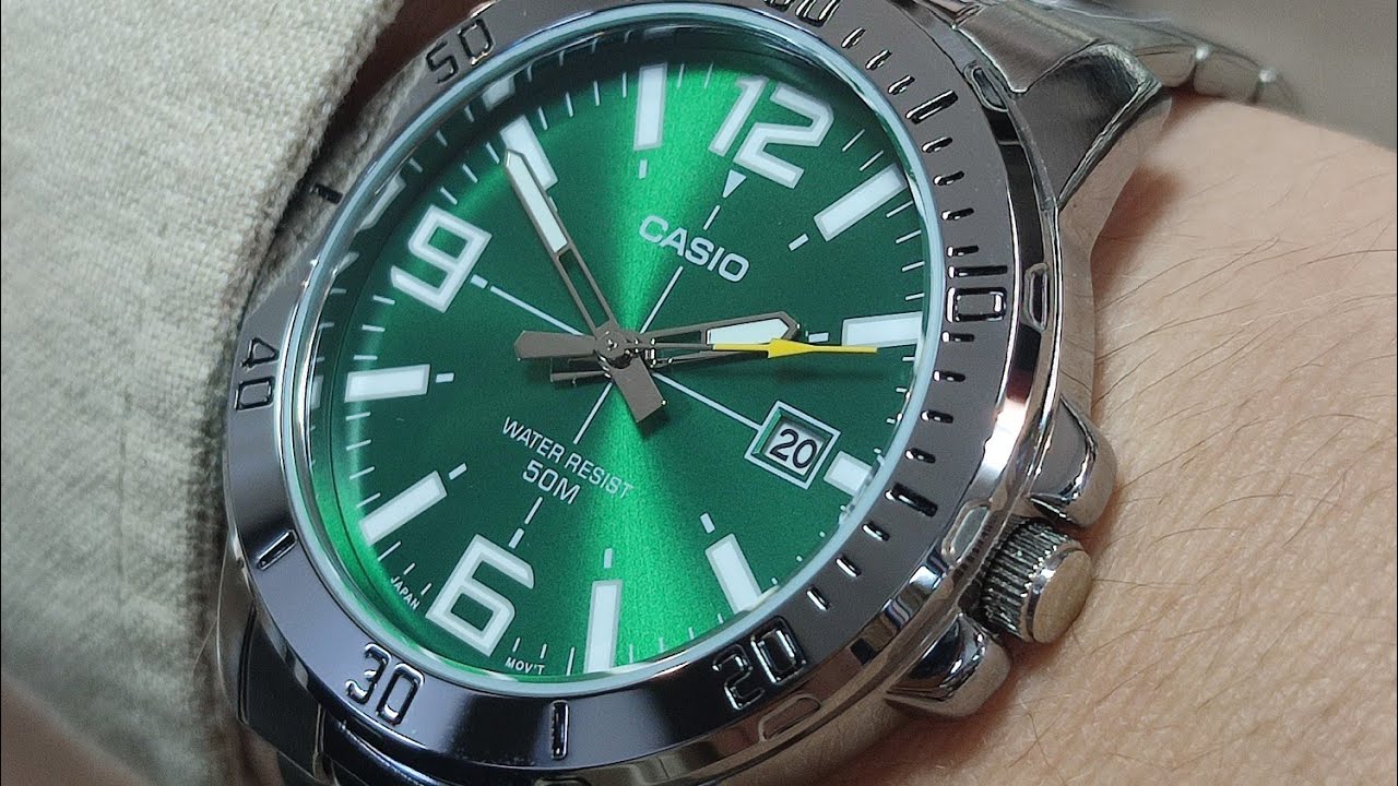 UNBOXING CASIO WATCH MTP-VD01D-3B