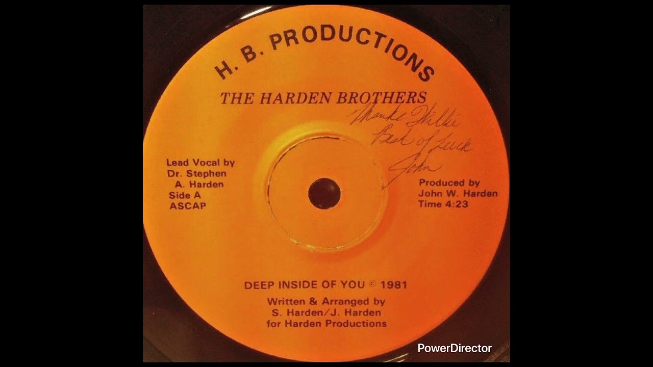 THE HARDEN BROTHERS - DEEP INSIDE YOU 1981 