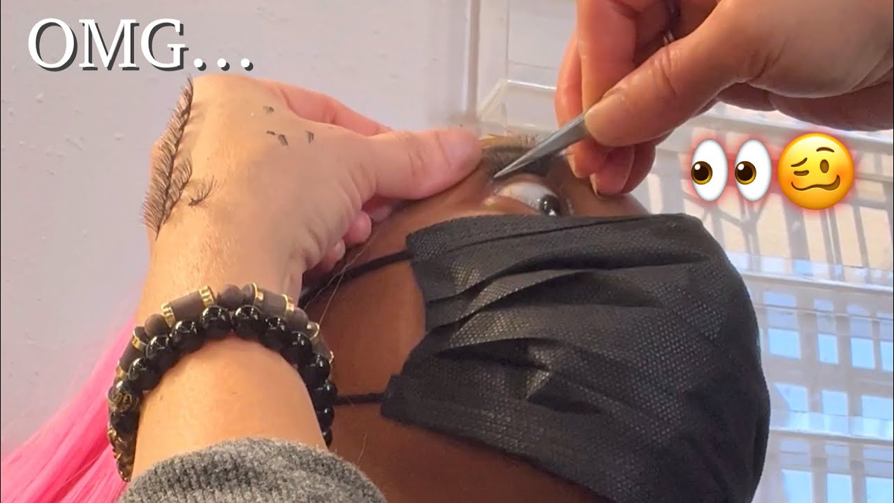 TRYING THE CHEAPEST LASH TECH IN LOS ANGELES&hellip;