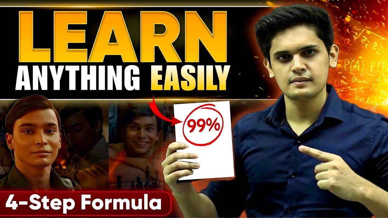 4 Steps to Learn Difficult Subjects Easily🔥| Decoding Scientific Methods| Prashant Kirad