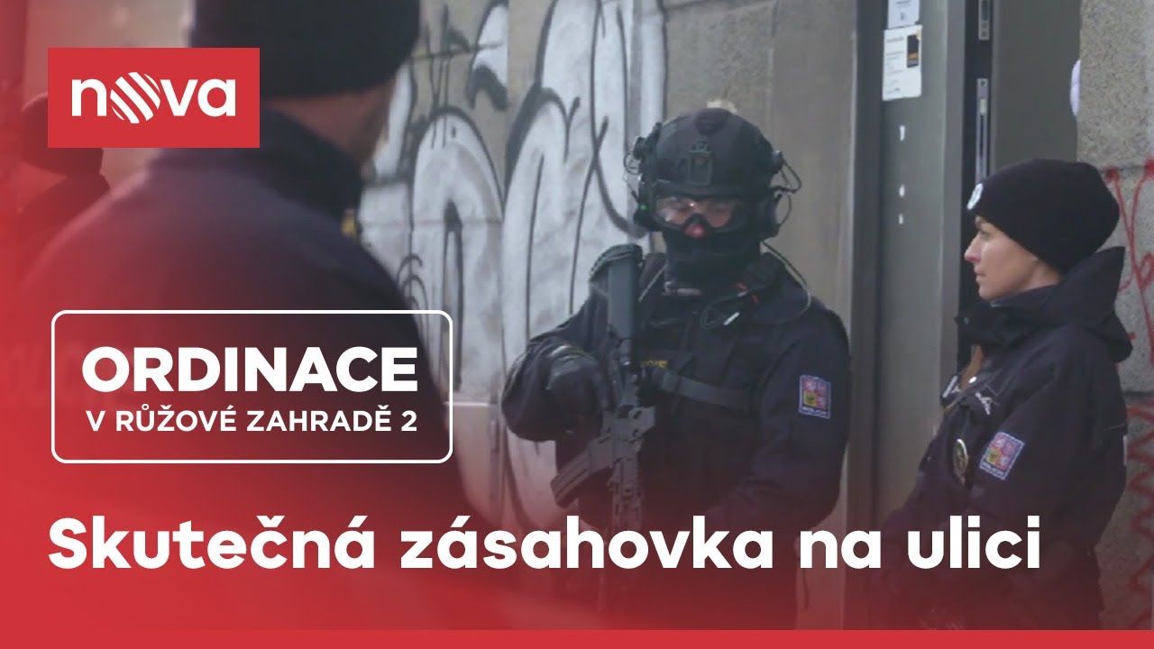 Natáčení akční scény v Ordinaci způsobilo rozruch I Ordinace I Voyo