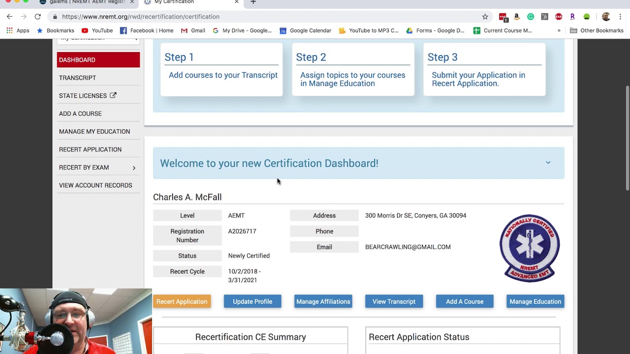 How to Register for the National Registry AEMT Psychomotor Exam