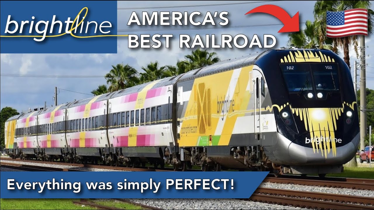 Обзор Brightline - В Америке наконец-то появился ИДЕАЛЬНЫЙ пассажирский сервис!