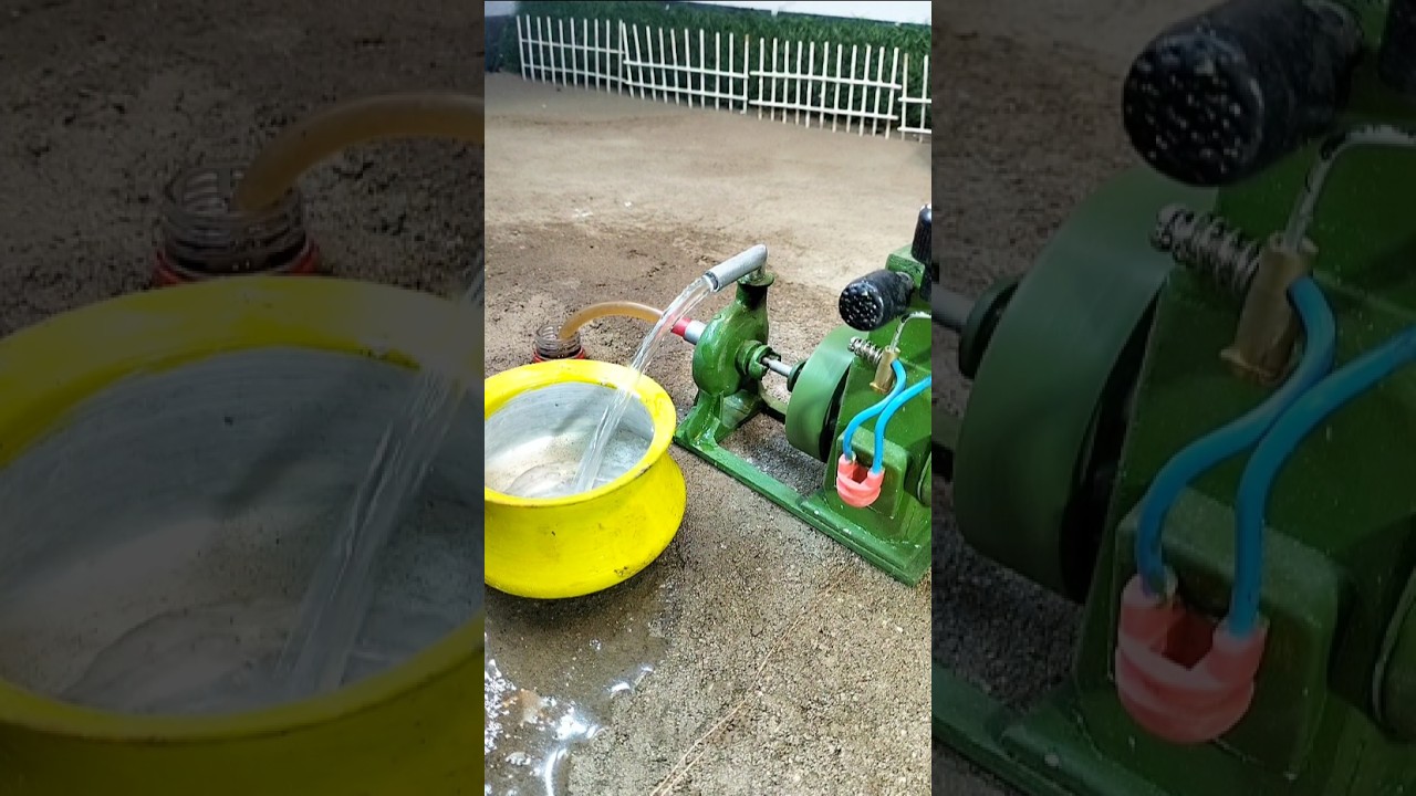 mini water pump diesel engine video #shorts #automobileviralvideo