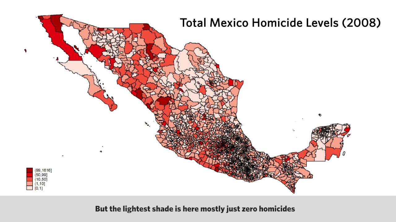 Total Homicides vs. Drug-Related Homicides in Mexico
