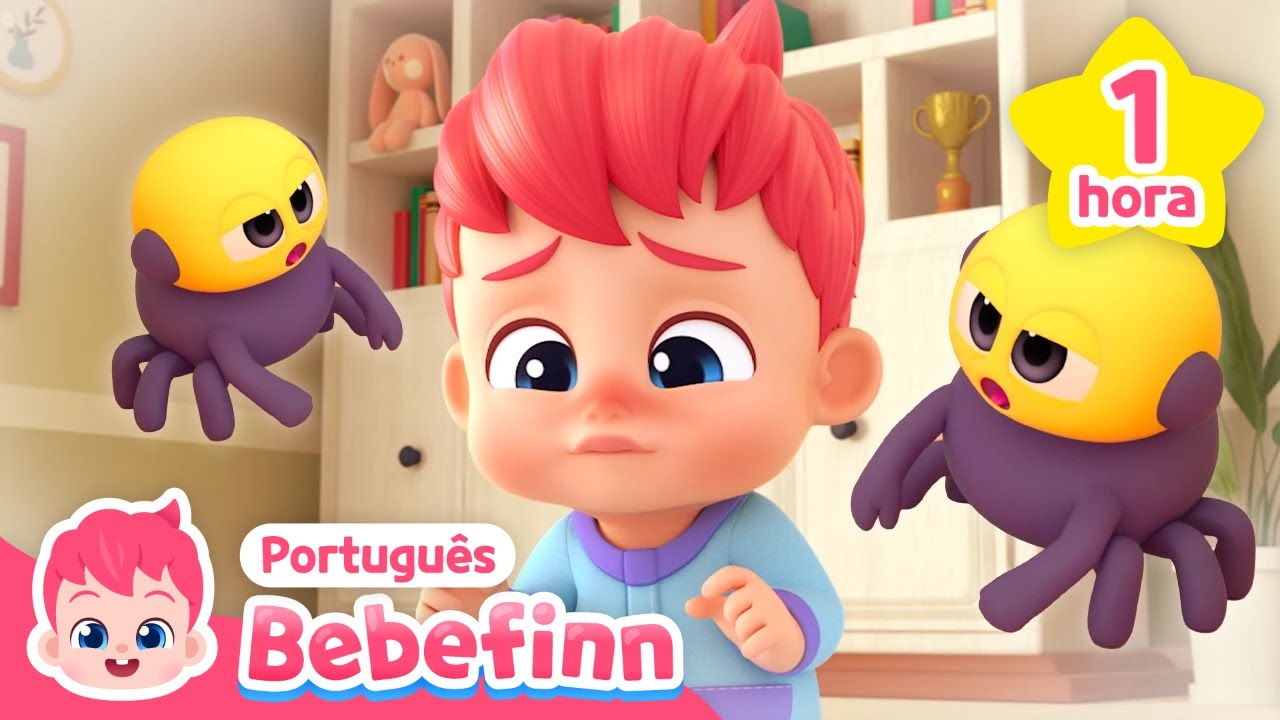 A Dona Aranha e mais músicas infantis🕷︎ | + Compilação | Bebefinn em Português - Canções Infantis