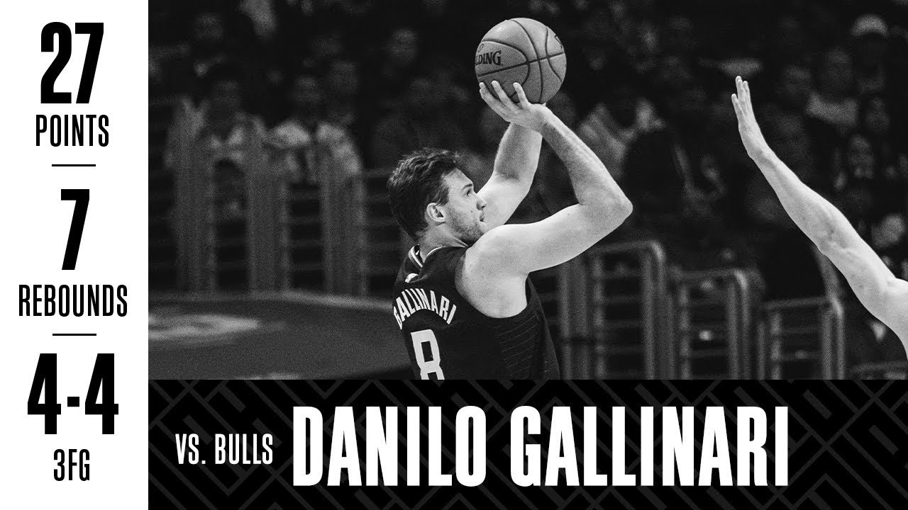 Danilo Gallinari Highlights vs. Bulls | 3/15