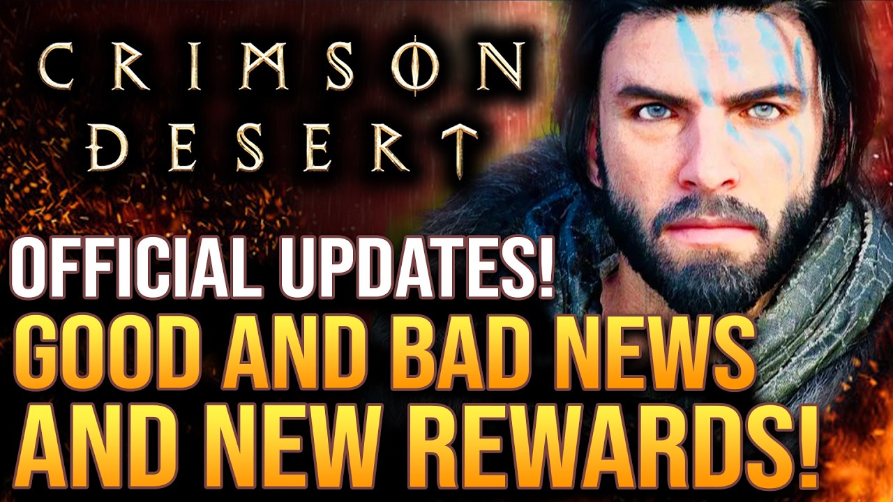 Crimson Desert - Good and Bad News Today and Do NOT Miss This! New Rewards At Launch!