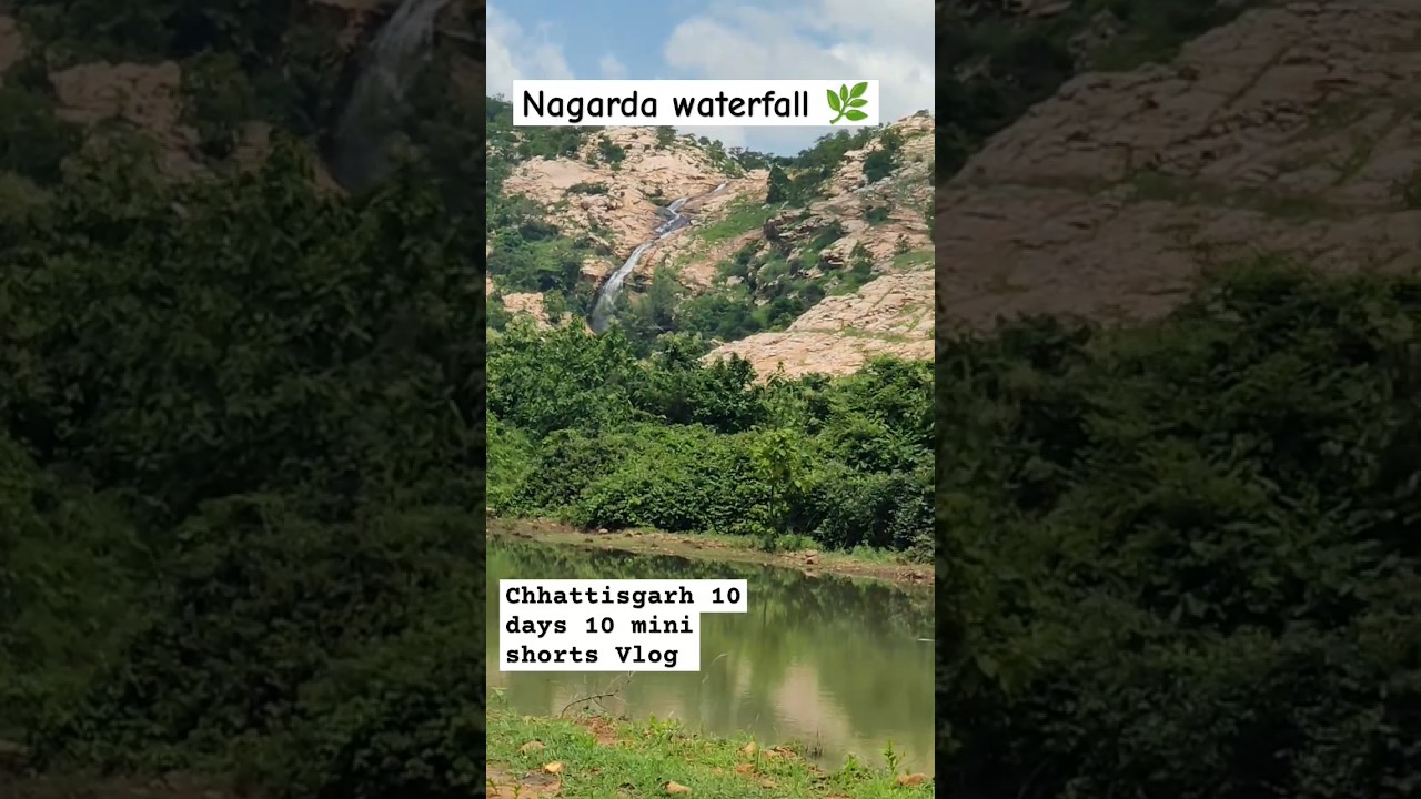 10day /10 mini vlog shorts /beautiful place Chhattisgarh nagarda waterfall@Vlogapna_123