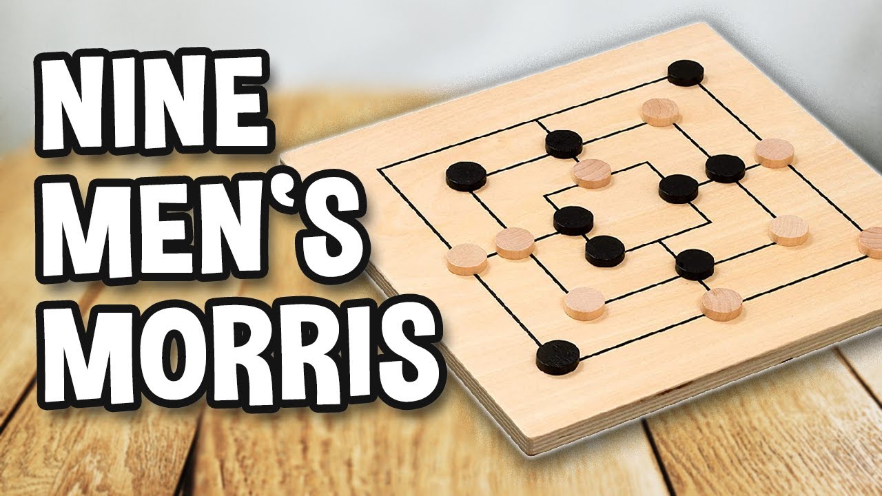 how to play NINE MEN'S MORRIS (gameplay and rules) | Spielregeln TV