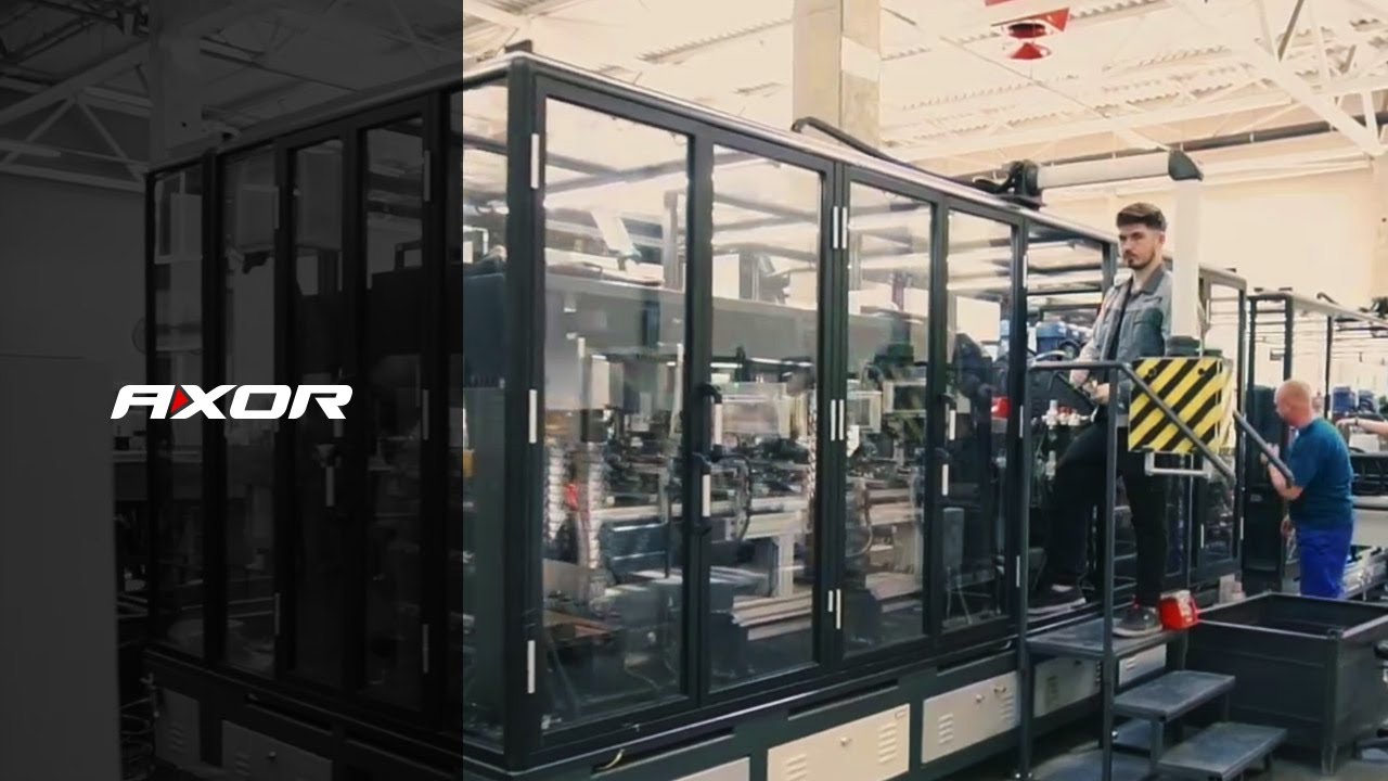 Нова автоматична лінія на дільниці збирання AXOR INDUSTRY