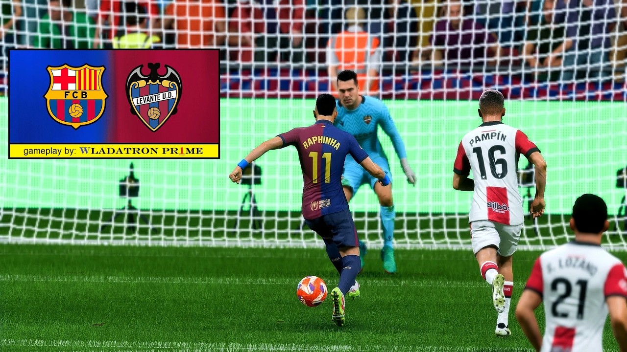 ⚽ LALIGA EA SPORTS FC 25 - FC Barcelona 🆚 Levante UD {Legendary Ai} [RX 6600 🦅]
