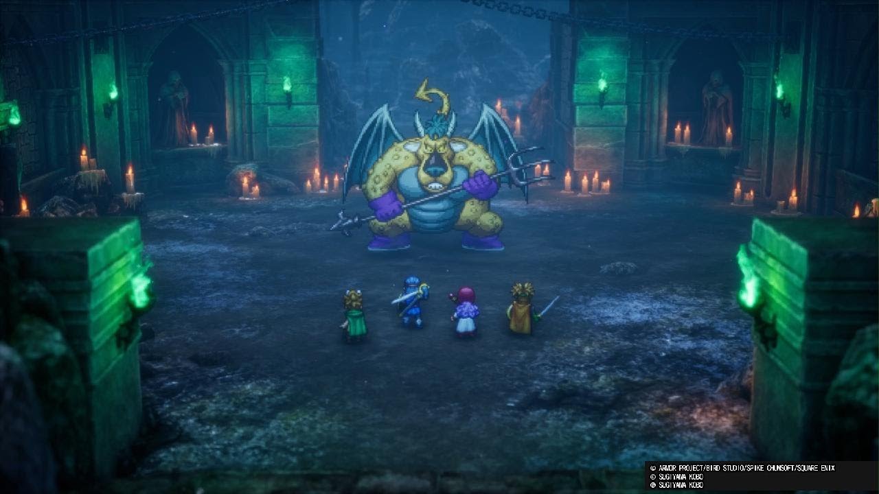 PS5ドラゴンクエストI＆II＜いばらの道だぜ＞　ロンダルキアへの洞窟　ベリアル(2回目)