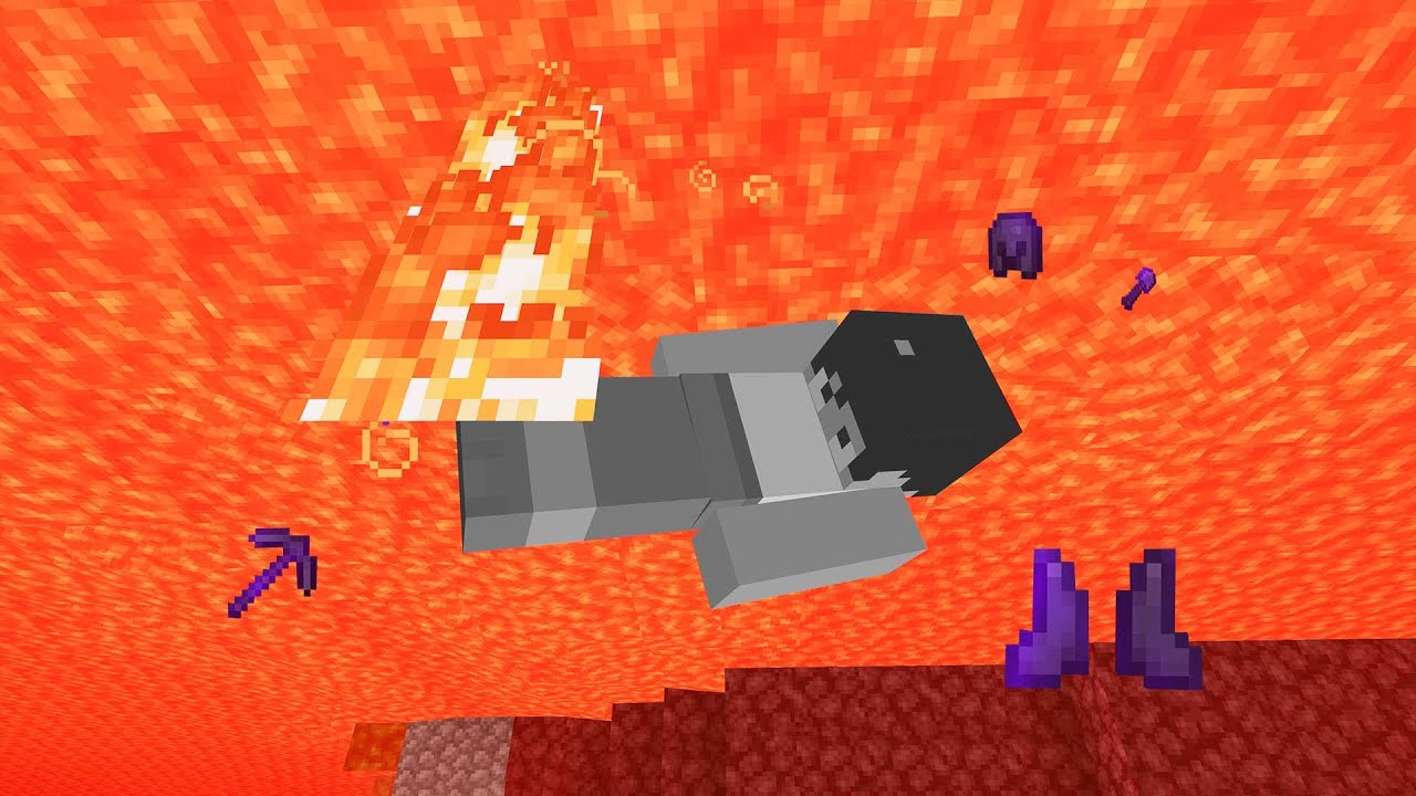 マグマの中で謎のモンスターにやられました…PART262【マイクラ】