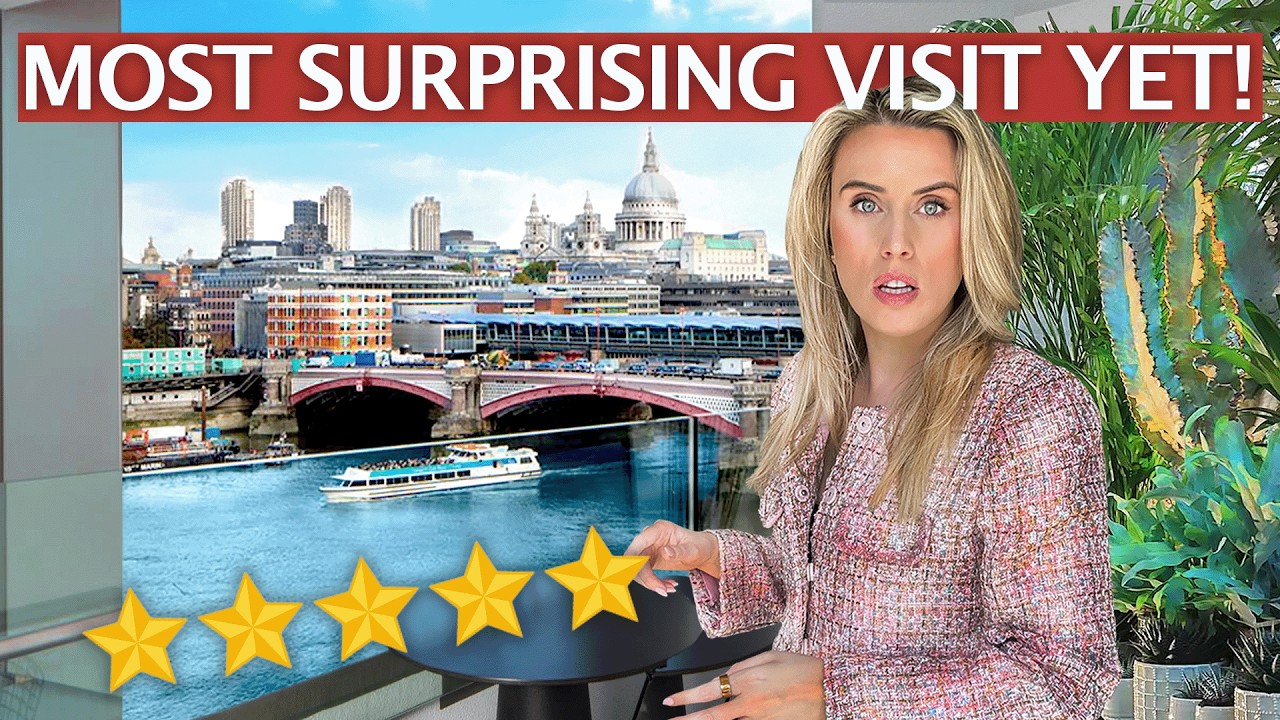 I Tested A 5 Star Riverside London Hotel- I AM OBSESSED!!