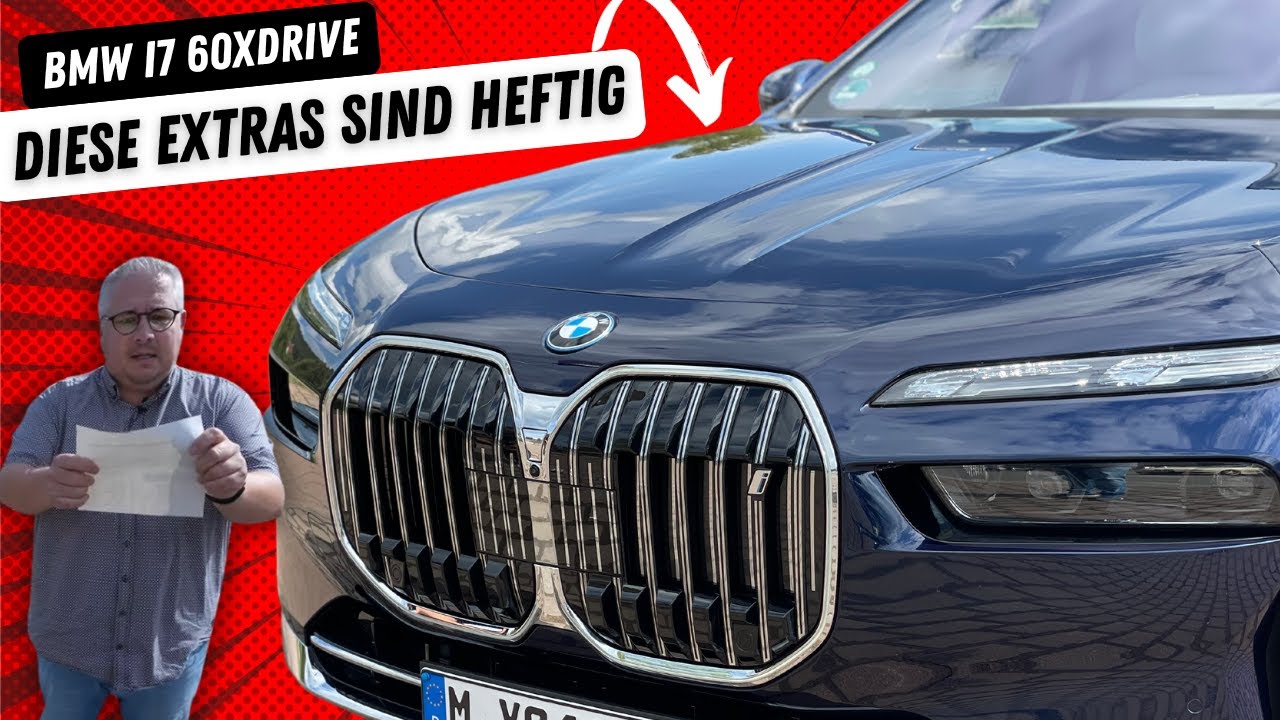 Platz nehmen! Das kosten die #Extras im #BMW i7 Testwagen!