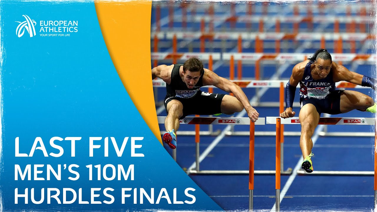 TOP CLASS Hurdlers - Last 5 Men’s 110m Hurdles Finals