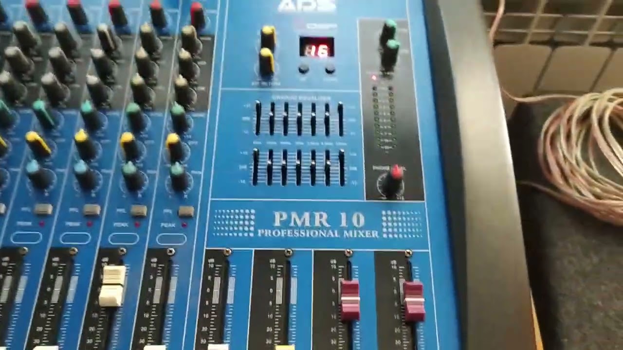 Power Mixer ADS PMR10 + kolumny LDM p315 pro